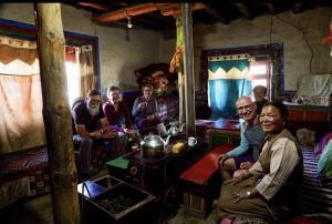lodge in mustang Küche 
