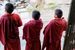 buddhistische-kleine-moenche-thenboche-monastery-everest-region