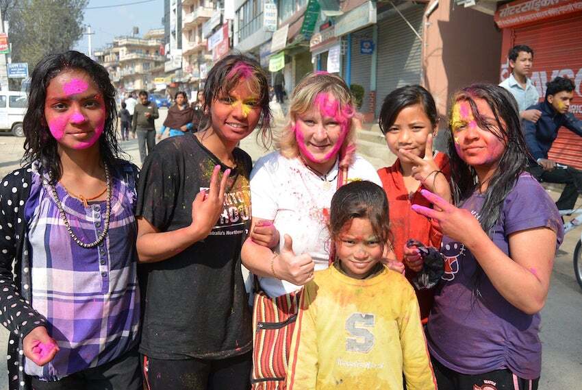 Holi das Festival der Farben